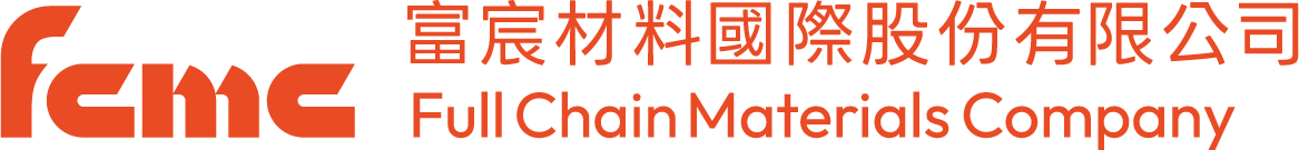 富宸材料全新企業標誌 fcmc