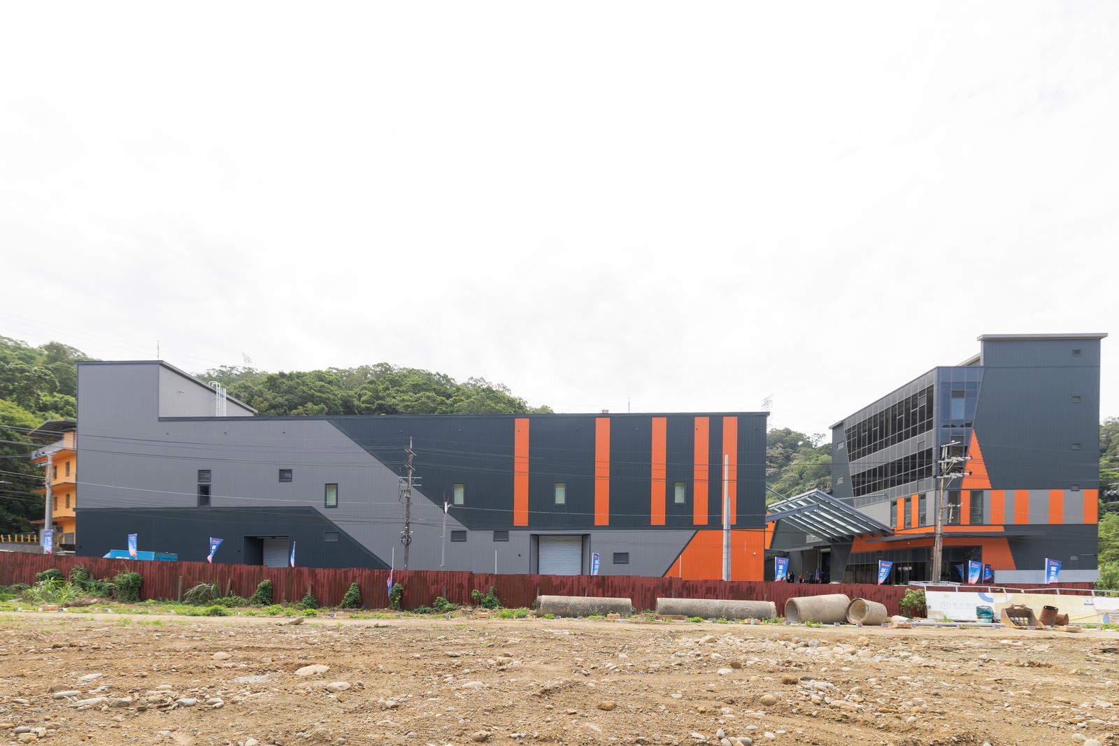 Exterior of the Full Chain Materials plant in Hsinchu